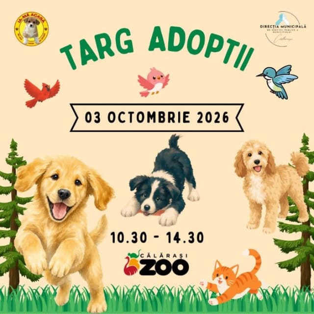 Ziua Internațională a Animalelor aduce intrare liberă la Zoo Călărași