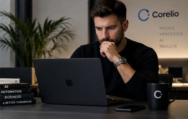 Dincolo de website: Corelio construiește infrastructură AI privată pentru companii