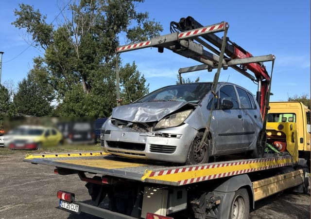 Domeniul public al Constanței a fost eliberat de 97 de vehicule abandonate