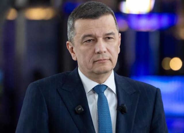 Sorin Grindeanu în fața camerei de filmat