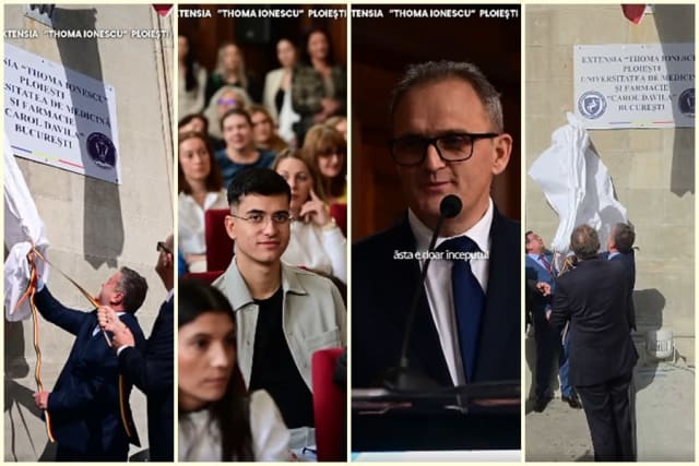 Extensia Ploiești a UMF „Carol Davila” inaugurează noul sediu la Palatul Culturii