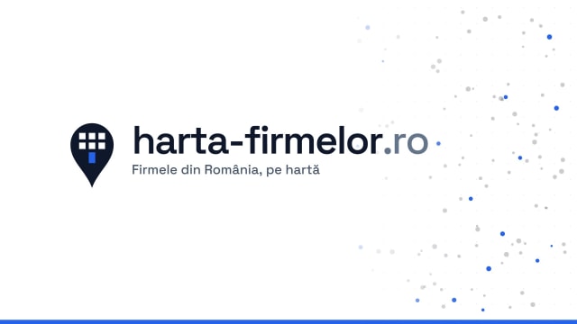hartă interactivă a firmelor din România, vizualizare relații companii