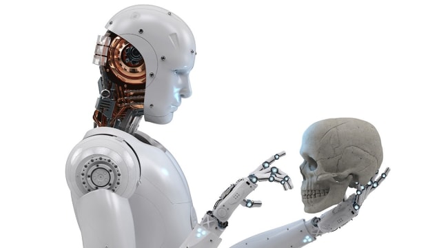 Cercetători discutând despre inteligența artificială