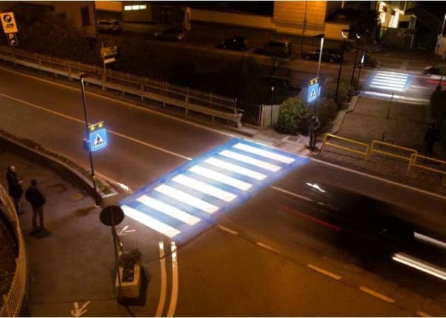 lucrări de iluminare și marcaje rutiere
