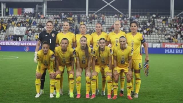 Meci de fotbal feminin România Norvegia