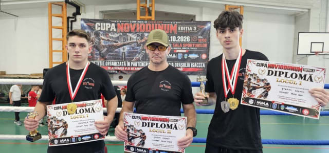 Combat Budo Gym Tulcea la Cupa Noviodunum 2026