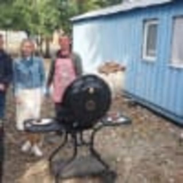 persoane fără adăpost la prânz