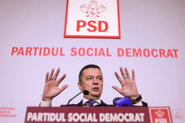 Sorin Grindeanu la conferință de presă