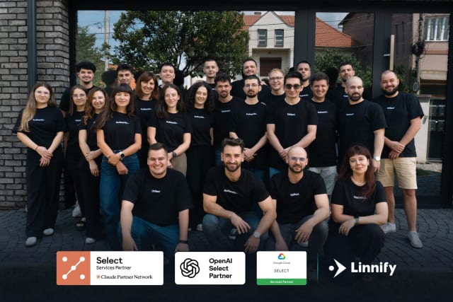 Linnify devine prima companie cu capital integral românesc recunoscută ca Select Partner în ecosistemele Anthropic, OpenAI și Google Cloud