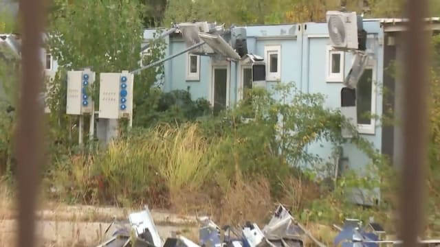 Spital modular abandonat în Pipera