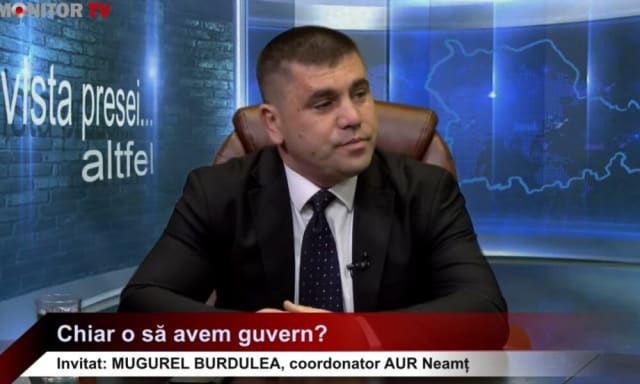 Mugurel Burdulea la MonitorTV