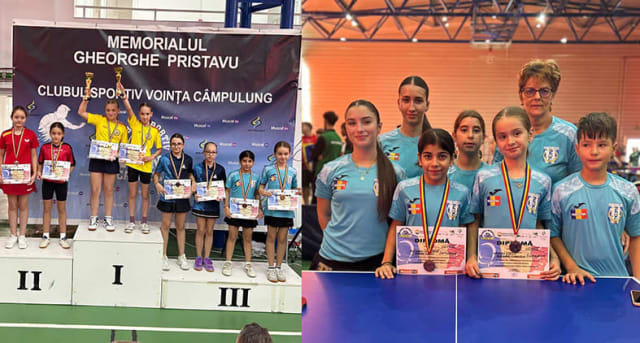 Sportive CSM Slatina la competiție de tenis de masă