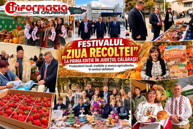 Festivalul „Ziua Recoltei” a debutat în județul Călărași