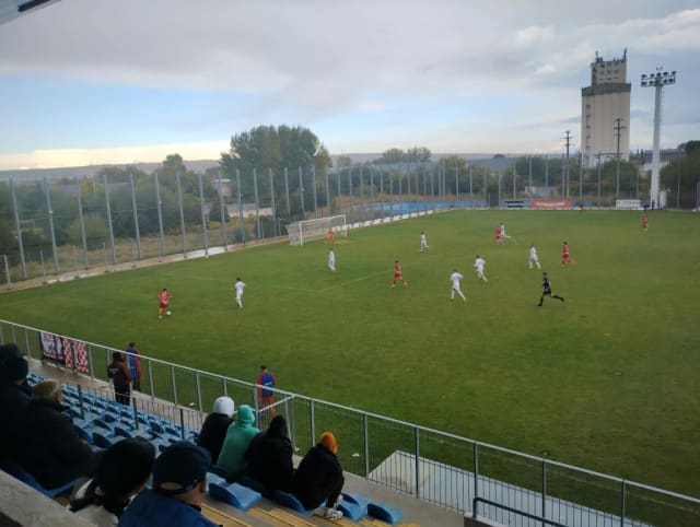 Meci de fotbal între Cetatea Turnu Măgurele și CSM Alexandria