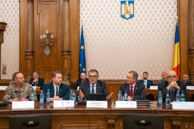 Senator Silviu Iulian Coșa la workshop-ul anti-drone