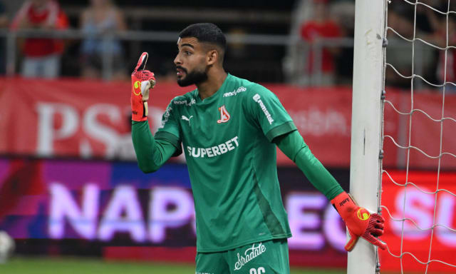 portar marocan în meci de fotbal