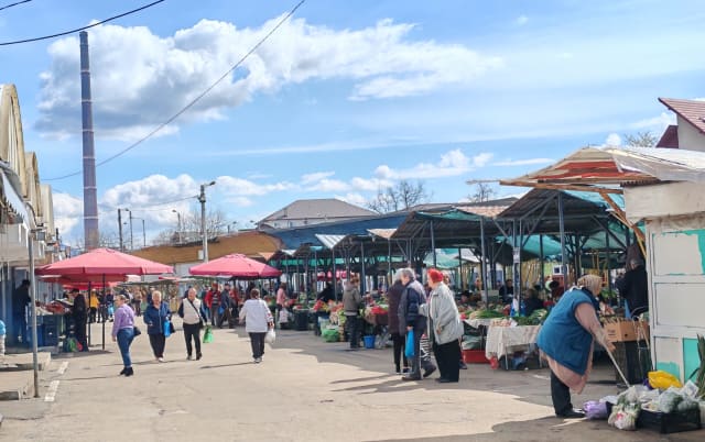 piața agroalimentară din Baia Mare în proces de modernizare