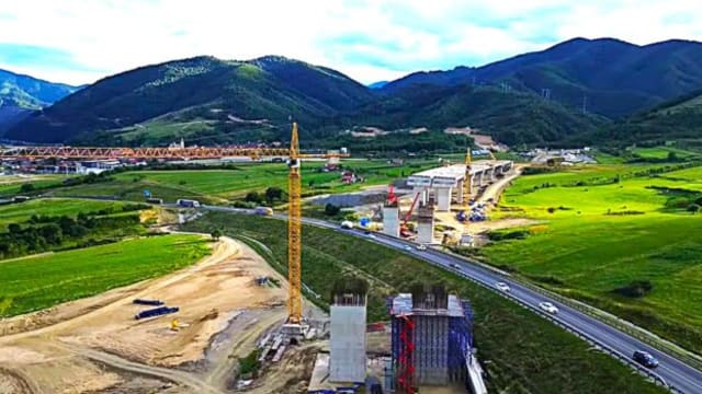 Circulația pe autostrada A1, în Timiș, este restricționată înainte de nodul Margina