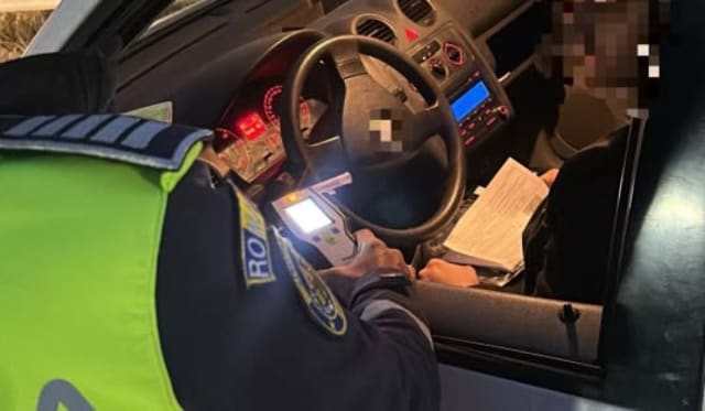 polițiști în acțiune pe drumurile din Vâlcea
