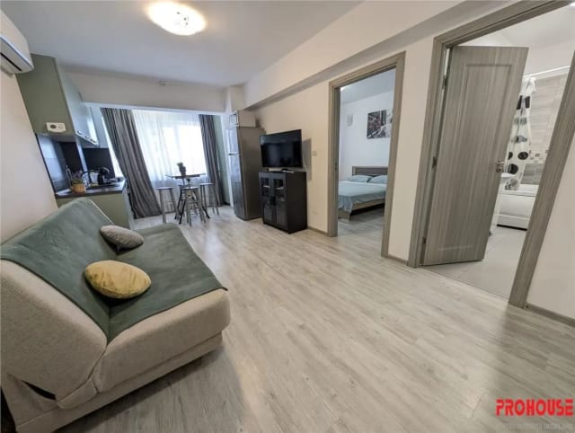 apartament nou cu două camere în Bacău, fațadă modernă