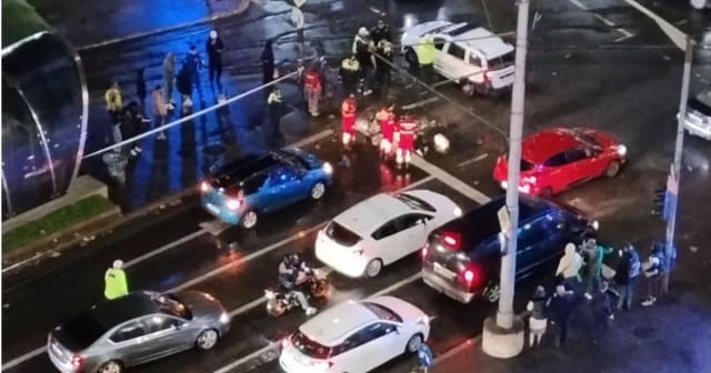 autocar străin accident pieton șoseaua Colentina