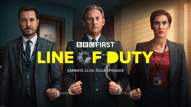 poster serial Line of Duty, polițiști în acțiune