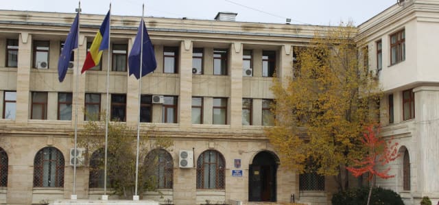 sediul Prefecturii din Focșani, instituție publică