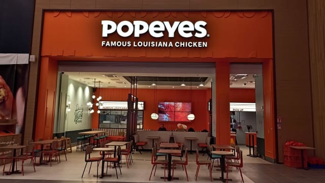 restaurant Popeyes în mall-ul Shopping City Galați