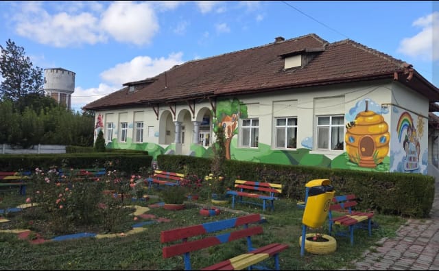 Lucrări de modernizare a grădiniței din Fetești