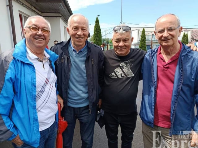Vasile Bența în timpul meciului de fotbal, imagine de arhivă
