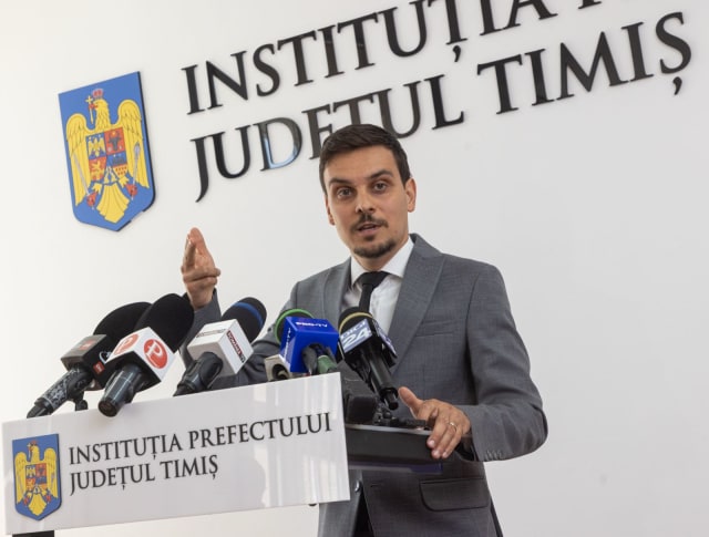 Paul Finta anunță demisia din funcția de prefect