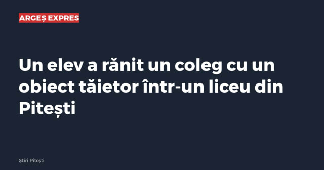 Imagine cu caracter ilustrativ