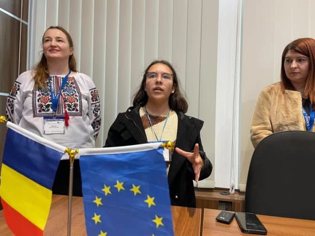 Liceul „Dimitrie Cantemir” Darabani a prezentat la ISJ Botoșani rezultatele Acreditării Erasmus+ Educație Școlară