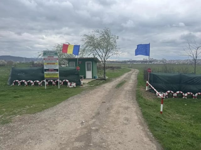 platforma de depozitare deșeuri vegetale la Gura Bustei, Vaslui