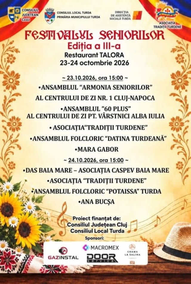 spectacol folcloric, seniori, dans și muzică tradițională