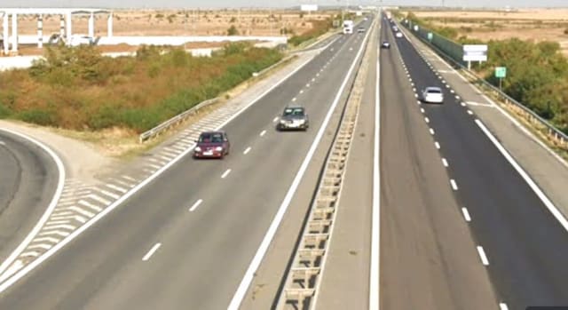 autostrada A1 în construcție, trafic rutier