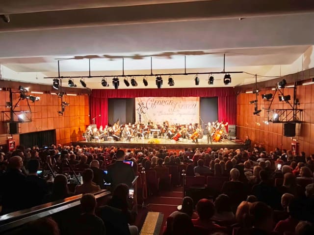 Concert George Enescu la Giurgiu