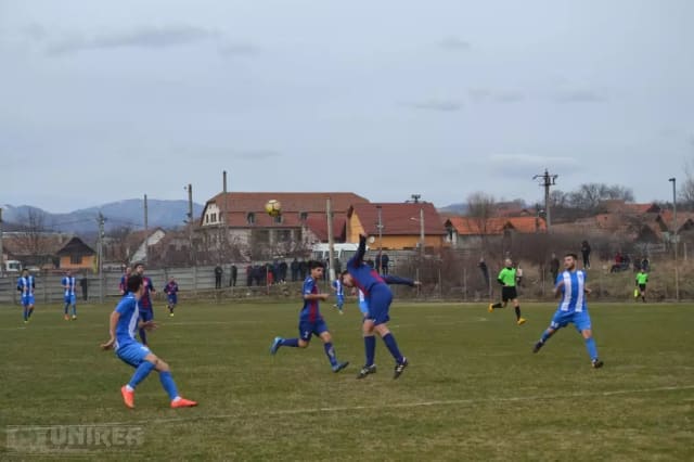 CSM Aiud în meci de fotbal