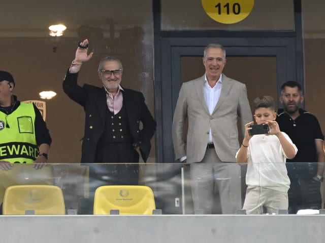 Gigi Becali la meci FCSB