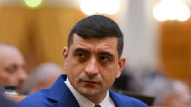 George Simion la conferința din Praga