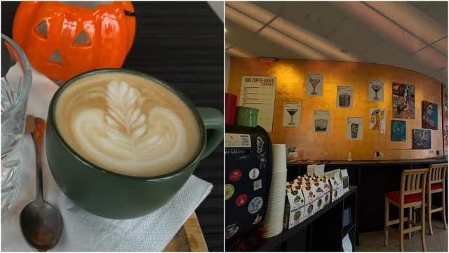 Interior Uzin Cafe, decor eclectic și atmosferă relaxantă