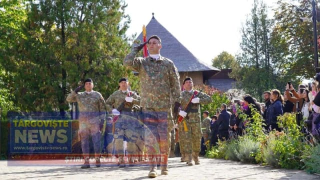 Manifestări dedicate Zilei Armatei Române la Târgoviște