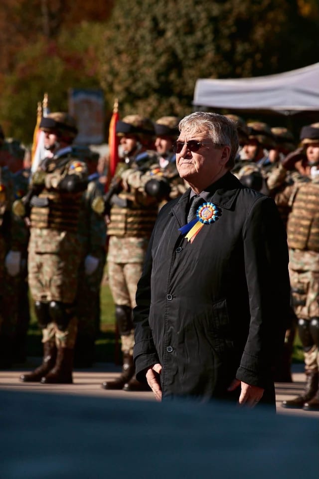 Mircea Govor la ceremonia de Ziua Armatei Române