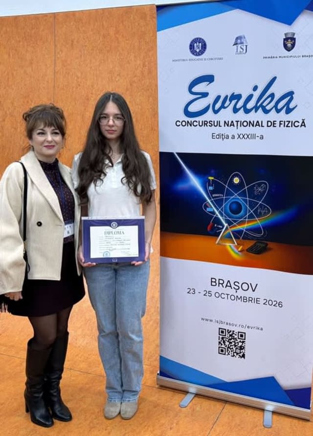 Teodora Mihalache premiată la concurs