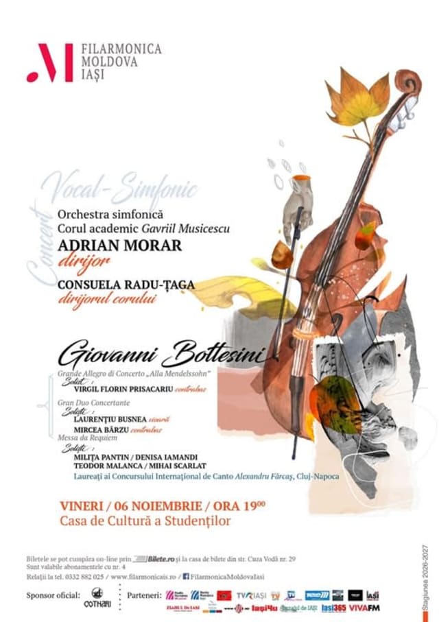 concert simfonic la Casa de Cultură a Studenților Iași