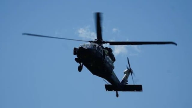 elicopter Poliție supraveghere trafic