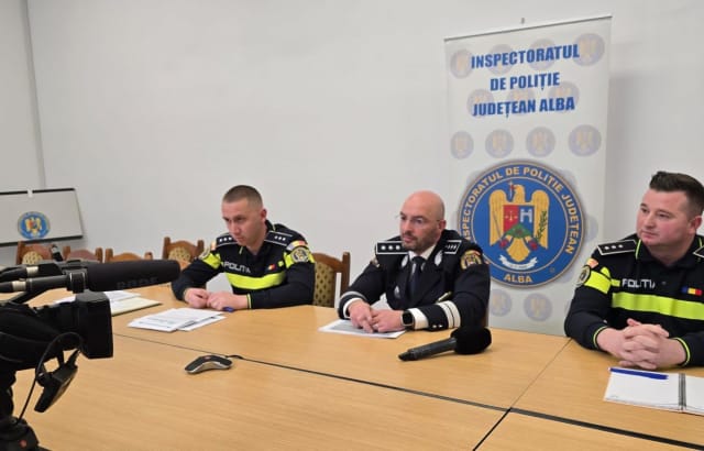 Poliția Alba mesaj Halloween