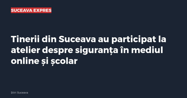 Imagine cu caracter ilustrativ