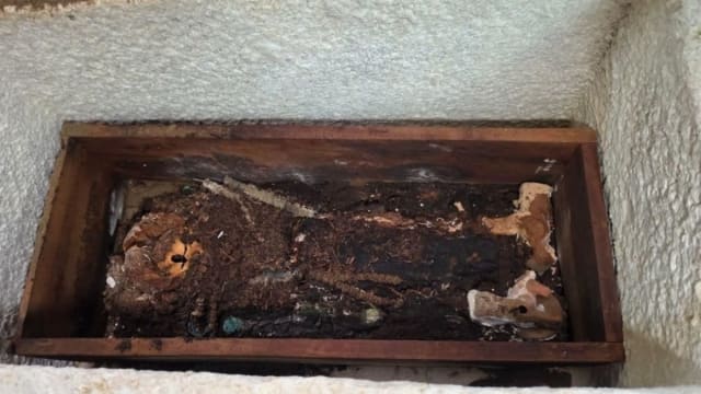 sarcofag intact descoperit la Constanța