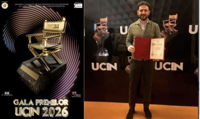 Emy-Mirel Ivașcă a câștigat Premiul pentru cel mai bun film de animație la Gala UCIN